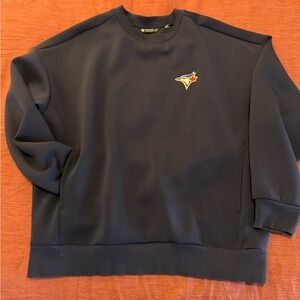 Navy Blue Crewneck Levelwear Lux fleece